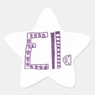 Adesivo Estrela Ella Sticker