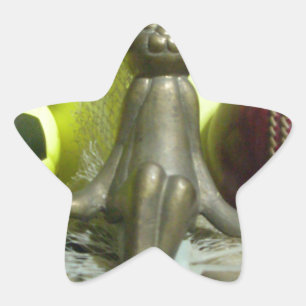 Adesivo Estrela Entre o brejo e a gordura: mistura de críquete de 