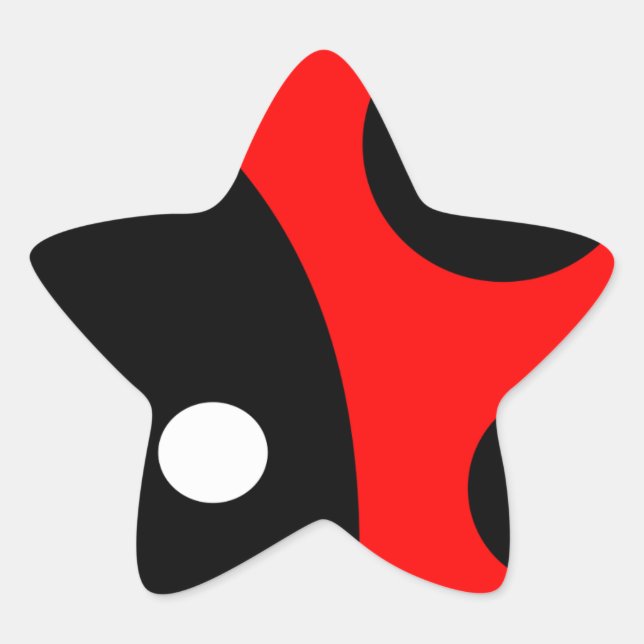 Adesivo Estrela Escada branca (Frente)