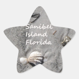 Adesivo Estrela Escudos da areia da ilha de Sanibel