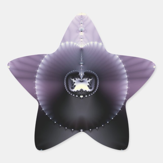 Adesivo Estrela Espaço Roxo (Frente)