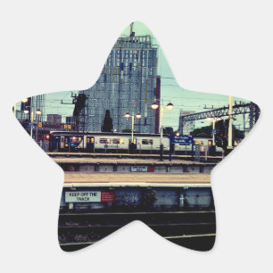 Adesivo Estrela Estação de Manchester, com vista