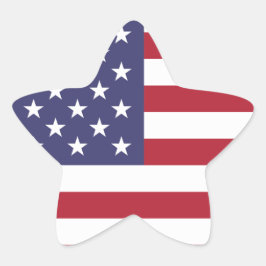 Adesivo Estrela Estados Unidos Bandeira Patriótica Americana Estre