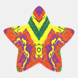 ADESIVO ESTRELA ESTRELA 3D DO NATAL ~ STAR STICKER