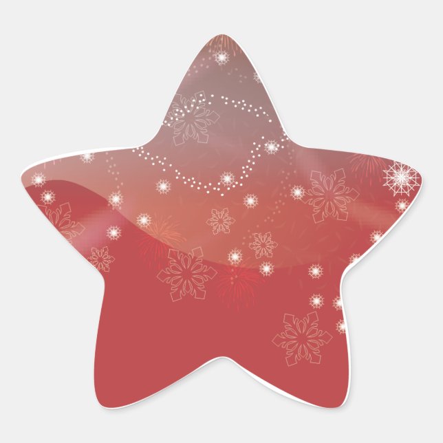 Adesivo Estrela Estrela do Natal (Frente)
