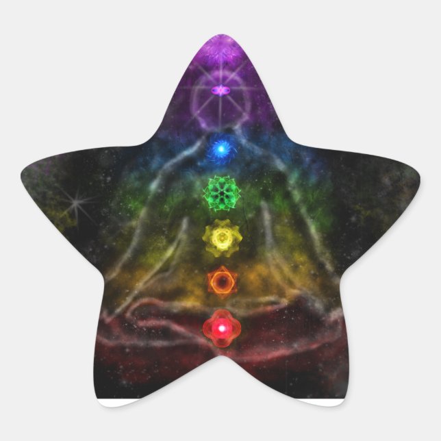 ADESIVO ESTRELA ETHERIC AURA CHAKRA (Frente)