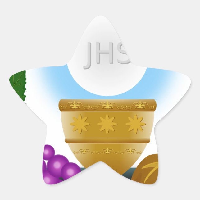 Adesivo Estrela eucarista (Frente)