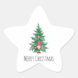 Adesivo Estrela Feliz Natal