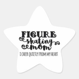 Adesivo Estrela Figura Patinando o software da mãe