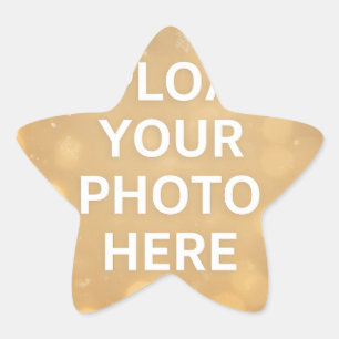 Adesivo Estrela Foto Personalizada