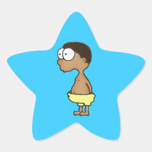Adesivo Estrela Fralda Boy