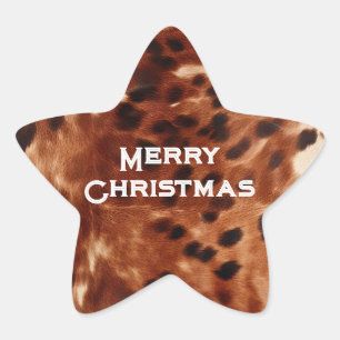 Adesivo Estrela Frangos Castanhos-Castanhos-Vedados