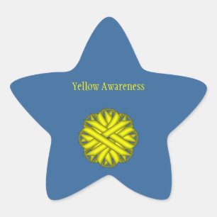 Adesivo Estrela Friso Amarelo por Kenneth Yoncich
