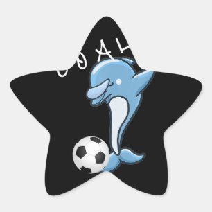 Adesivo Estrela Futebol Batido de Golfinho