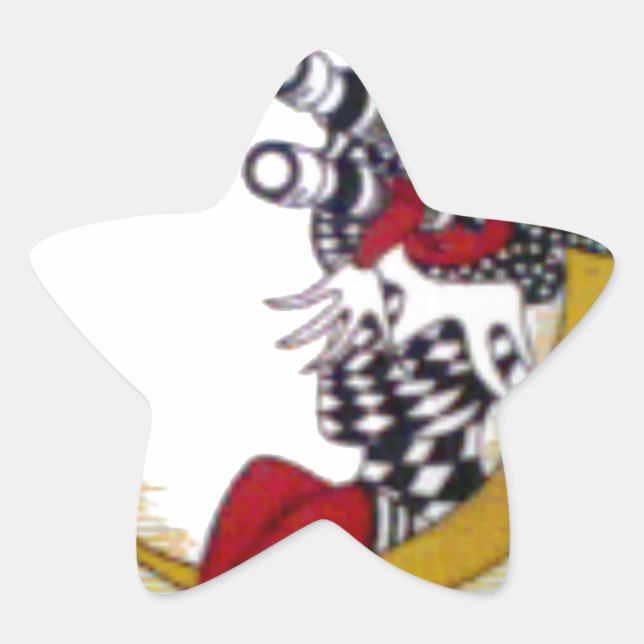 Adesivo Estrela Gaze Cósmica: Elf na Aventura da Lua (Frente)