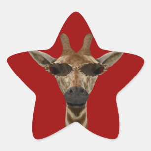 Adesivo Estrela Girafa Incognito
