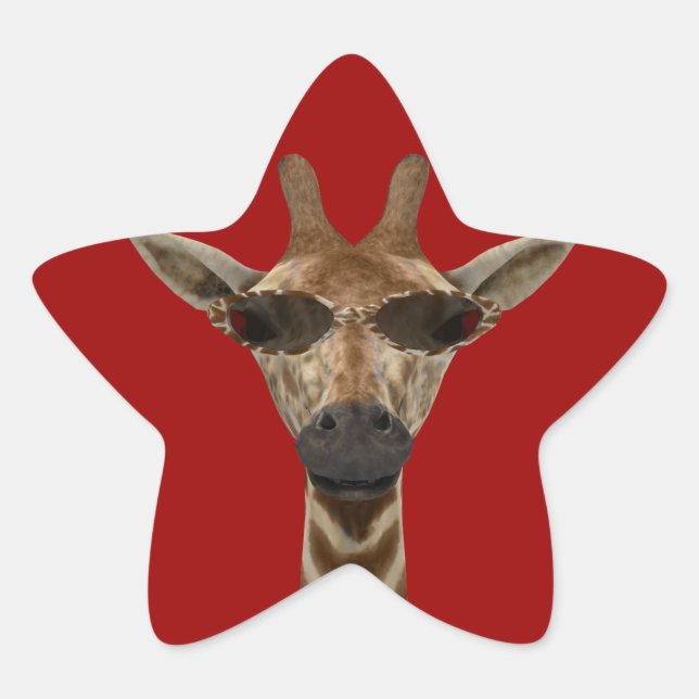 Adesivo Estrela Giraffe Incognito (Frente)
