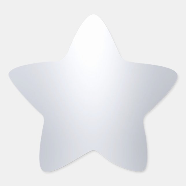 Adesivo Estrela Glamor Elegante de Modelo de aparência moderna (Frente)
