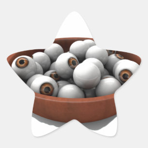 Adesivo Estrela globo ocular