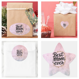 Adesivo Estrela Golden Hearts Fonte da Moda Melhor Mãe de Todos os