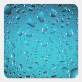 Adesivo Estrela Gotas legal de água azul