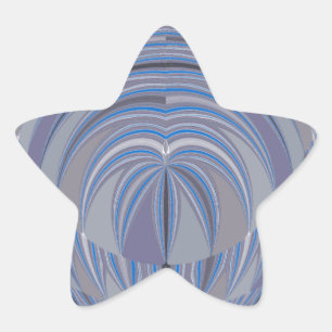 Adesivo Estrela Grande Design de Coração Invisível