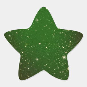 Adesivo Estrela Grelha verde