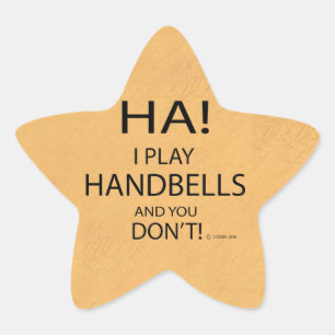 Adesivo Estrela Ha Handbells Star Sticker