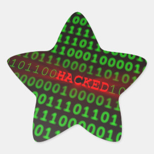 Adesivo Estrela Hackeado