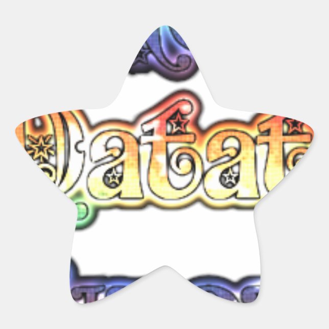 Adesivo Estrela Hakuna Matata Europe Art Impressão/Graphic (Frente)