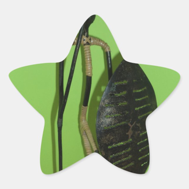 Adesivo Estrela Hakuna Matata Kenya Maasai.JPG (Frente)