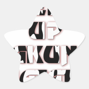 Adesivo Estrela Hakuna Matata Mantenha os presentes