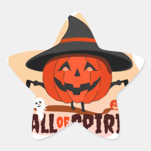 Adesivo Estrela Halloween Call of Spirit