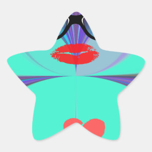 Adesivo Estrela Heart Selfie