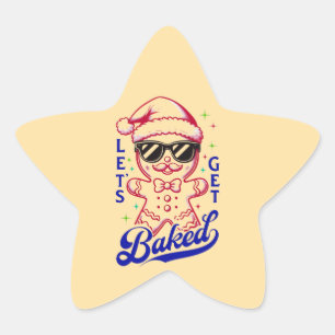 Adesivo Estrela Homem Engraçado De Gingerpão - Vamos Que Se Enrola