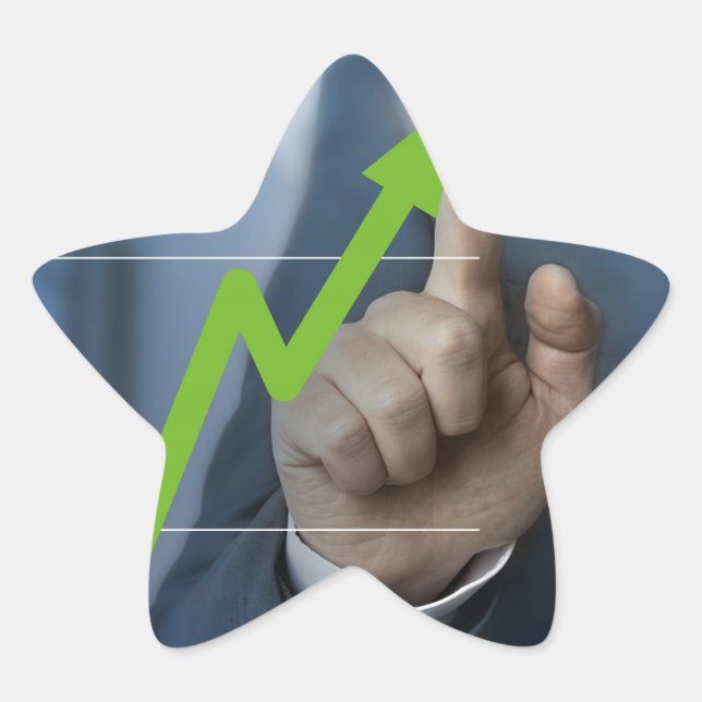 Adesivo Estrela Homem mostrando o conceito de tela de toque do pre (Frente)