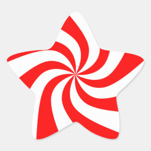 Adesivo Estrela Imagens de Natal Doces