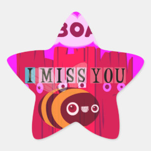 Adesivo Estrela Impressão de Arte de Abelhas conselho