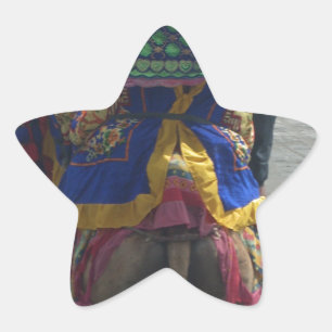 Adesivo Estrela Impressão/Gráfico Whimsical Camel Art