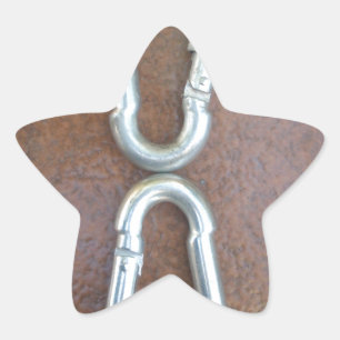 Adesivo Estrela Infinidade de prata