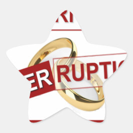 Adesivo Estrela Interrupção Gloriosa: Um Ouro Começando