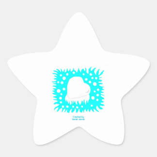 Adesivo Estrela Inverno Snow Heart Sticker