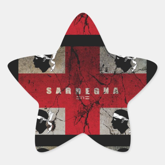 Adesivo Estrela IV - SARDEGNA cst (Frente)
