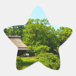 Adesivo Estrela Jardim do Japão