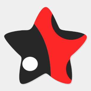 Adesivo Estrela Joaninha bonito
