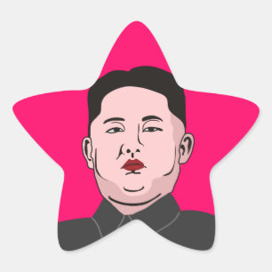 Adesivo Estrela Jong-un Stolid de Kim