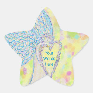 Adesivo Estrela Joy Guardian Angel Art Custom Decal Sticker