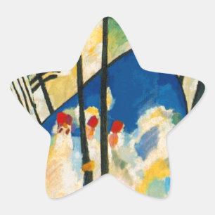 Adesivo Estrela Kandinsky Composição IV