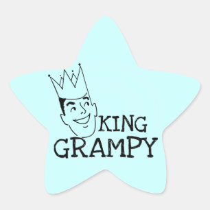 Adesivo Estrela King Grampy Camisetas e presentes