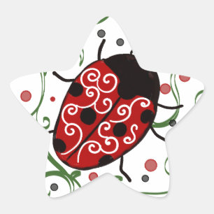 Adesivo Estrela Ladybug